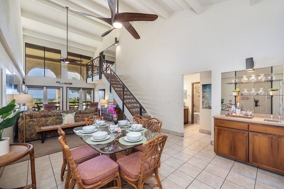 6-seater dining table perfect for shared family meal