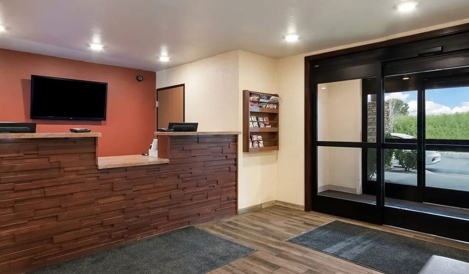 Arrive with ease at a bright, welcoming front desk.