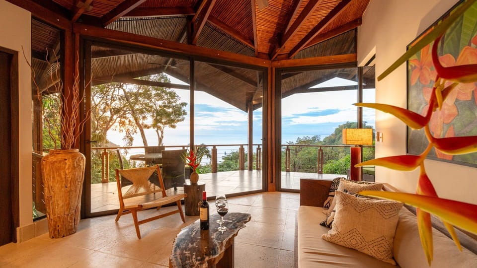Beautiful views everywhere in the villa