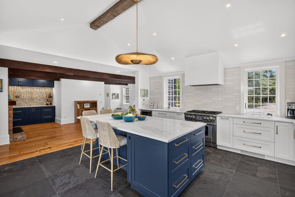 Completely renovated and remodeled kitchen