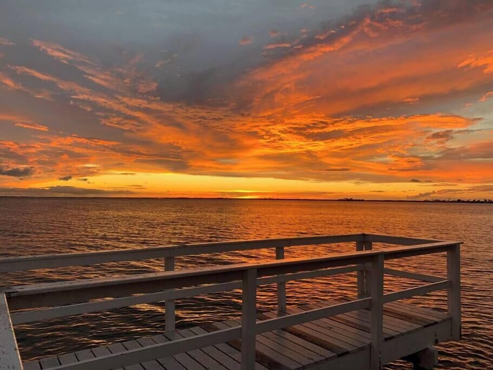 View from the pier