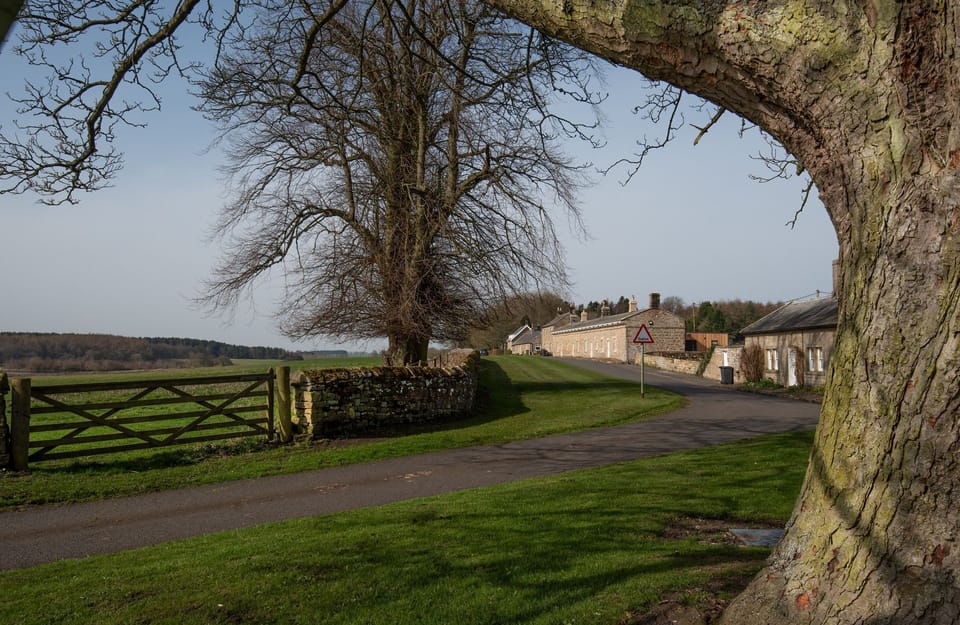 Capheaton - the charming village of Capheaton, surrounded by rolling fields