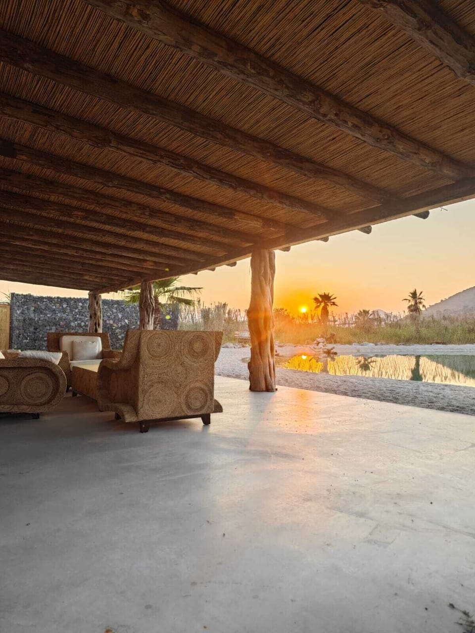 Sunrise from the terrace