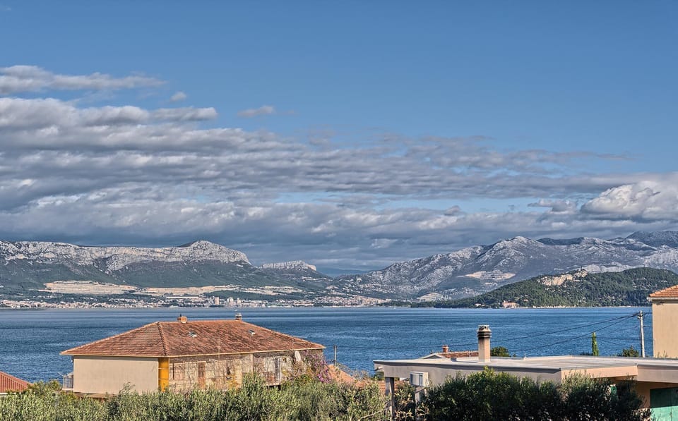 View on Kastela Bay and Split