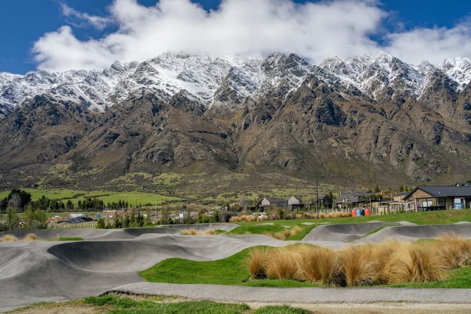 Bike Pump Track – Ride the scenic curves below The Remarkables.