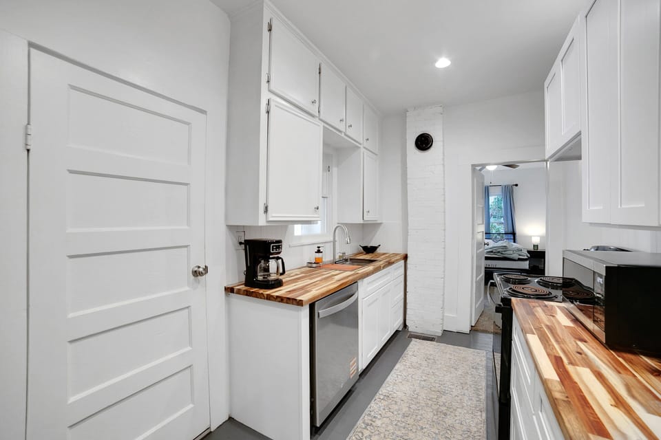 Indoors, Kitchen, Floor, Flooring, Door