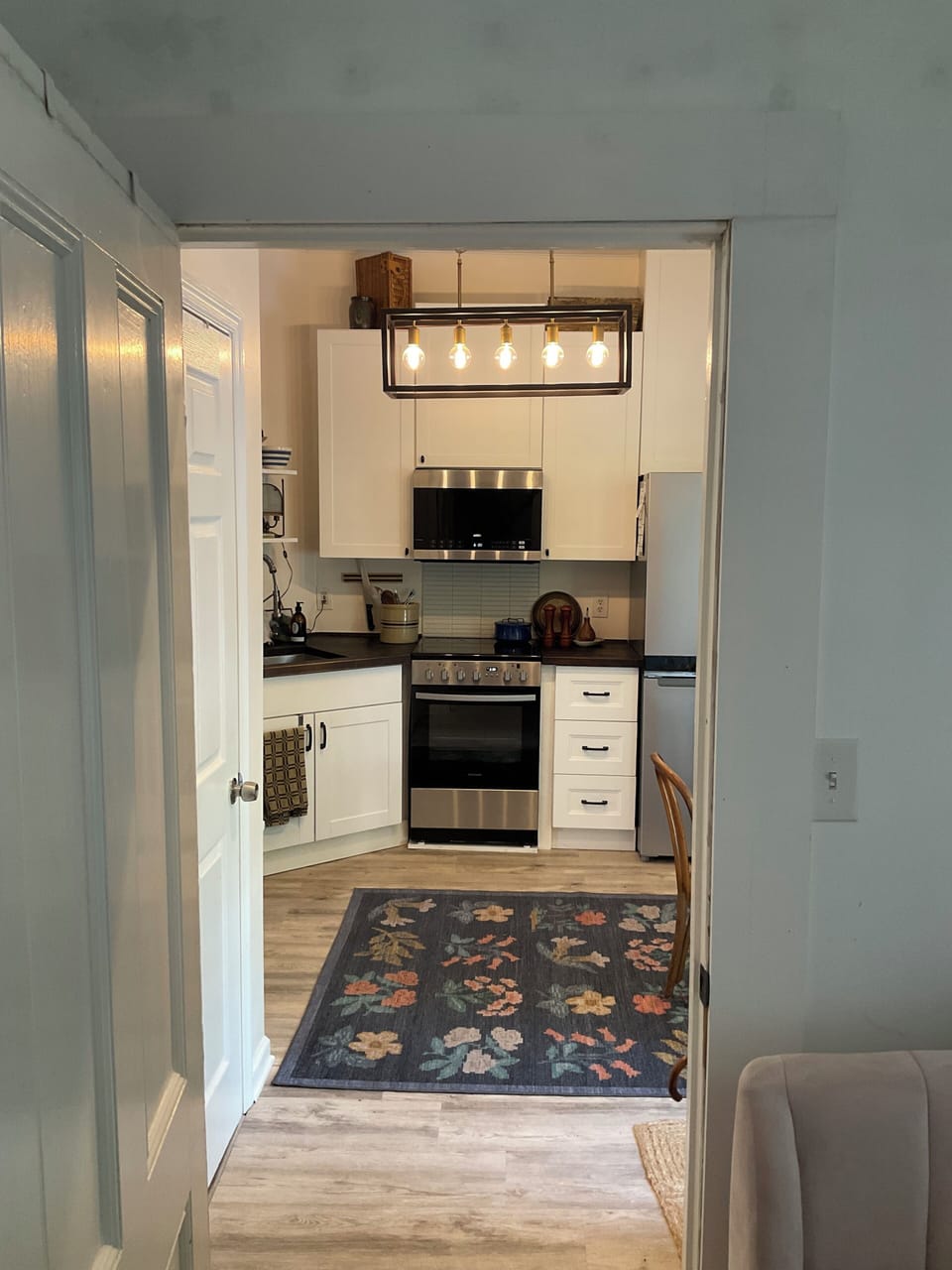View of the Kitchen from Front Bedroom 