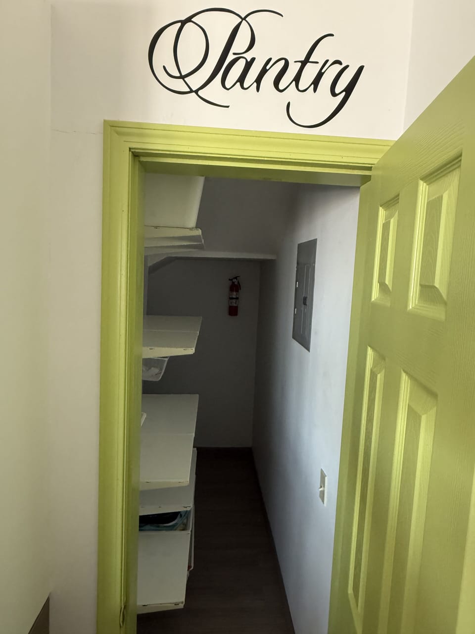 Pantry in kitchen