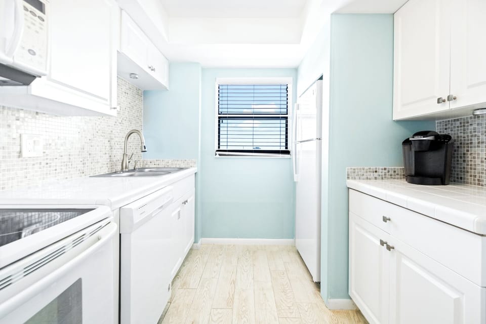 Spacious kitchen with plenty of counter space
