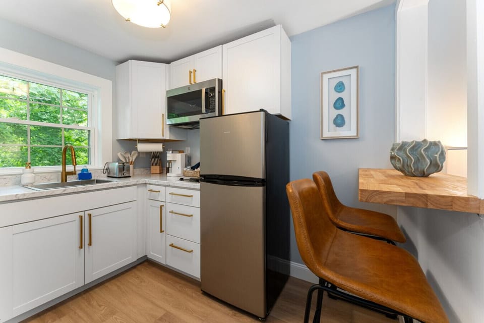 Fully stocked kitchen