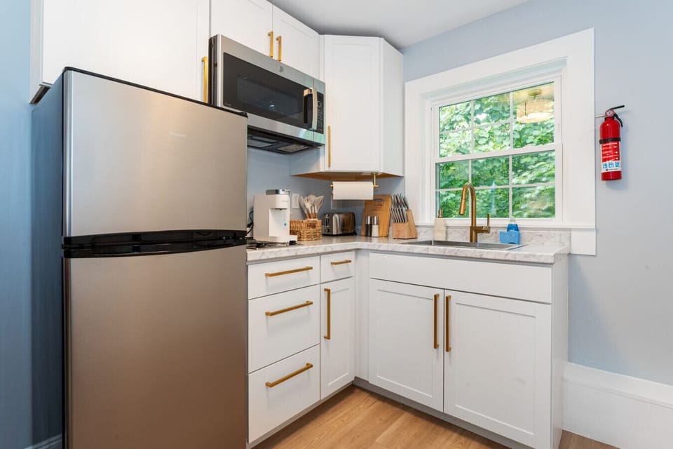 Fully stocked kitchen
