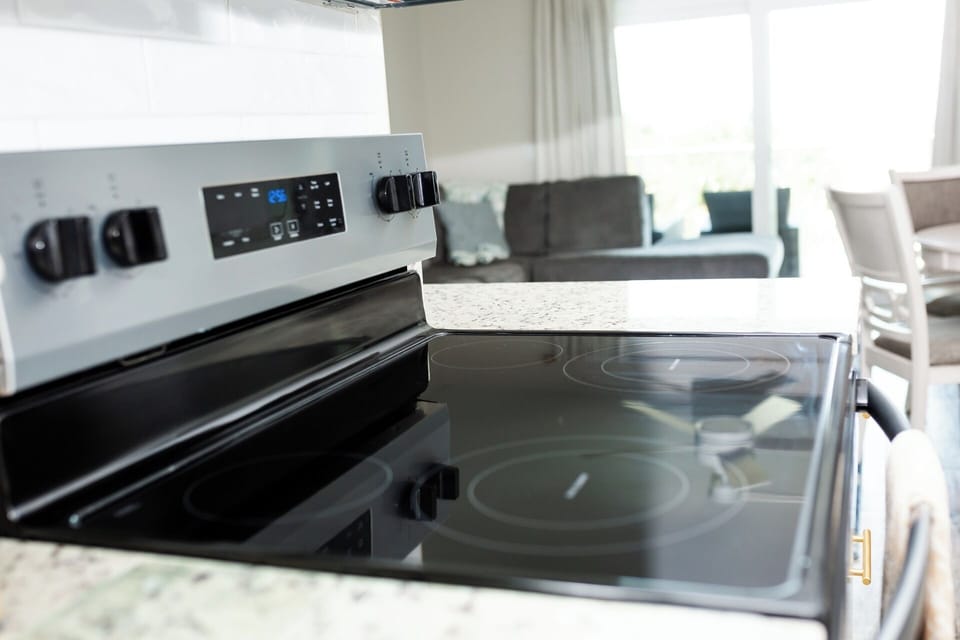Flat top stove