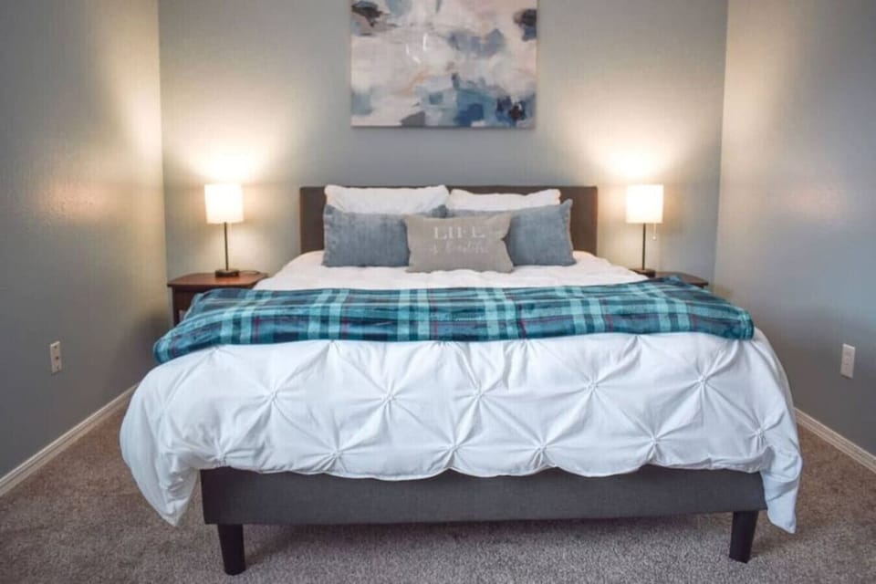 Drift off to sleep in this clean, peaceful, and private retreat.