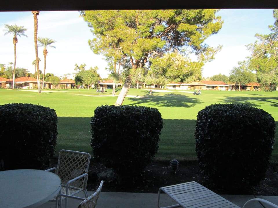 Golf course view