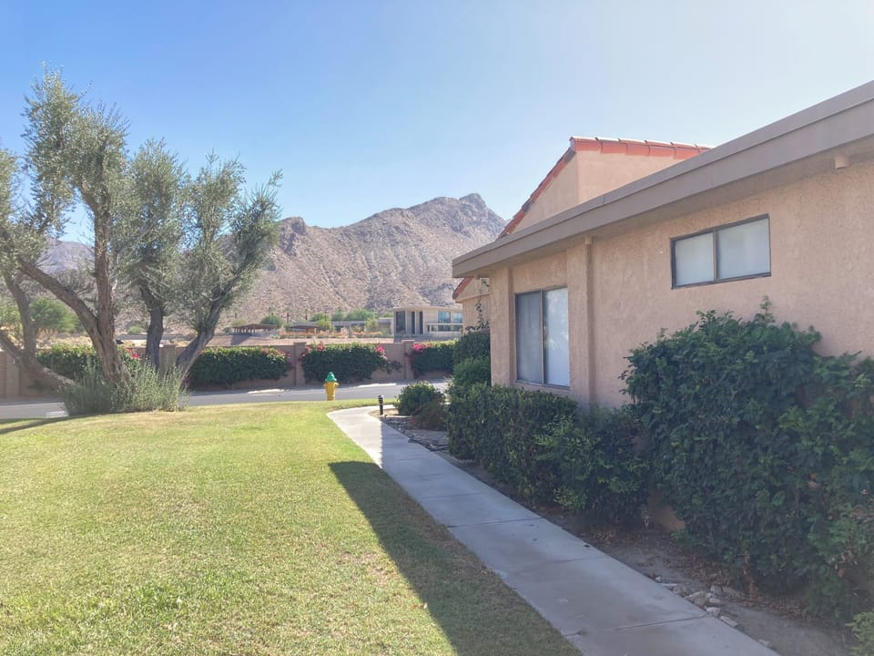 Mountain view from house