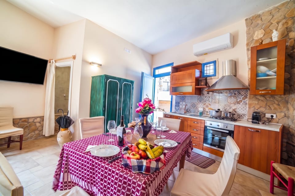 Kitchen and dining area
