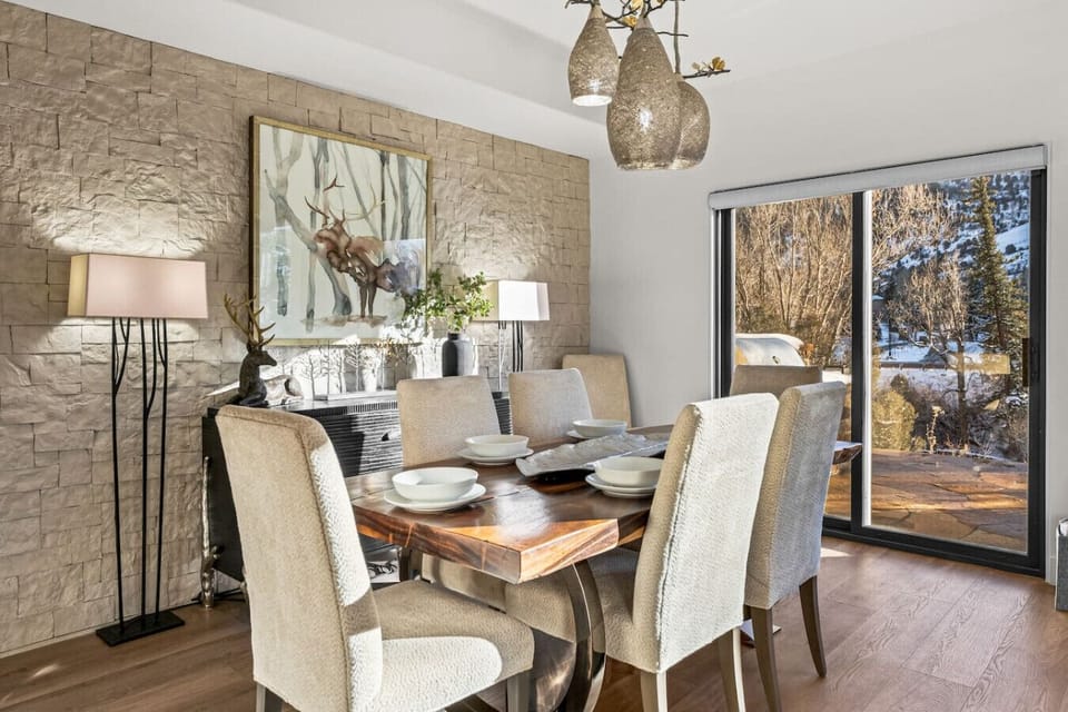 Enjoy effortless entertaining in this expansive dining area