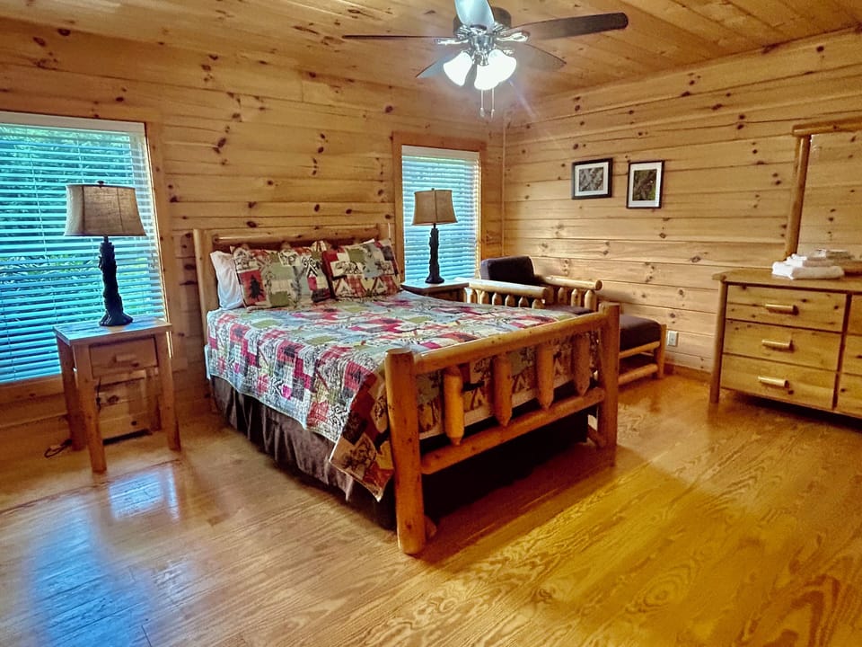 Bedroom #2, with en suite bathroom on main floor