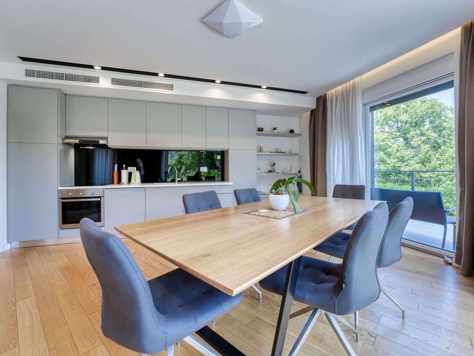 Wood, Interior Design, Flooring, Furniture, Floor, Table, Kitchen & Dining Room Table, Chair, Wood Flooring, Room
