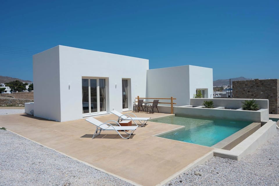 Private Swimming Pool Area – The ideal spot for cooling off and enjoying tranquil sea views.