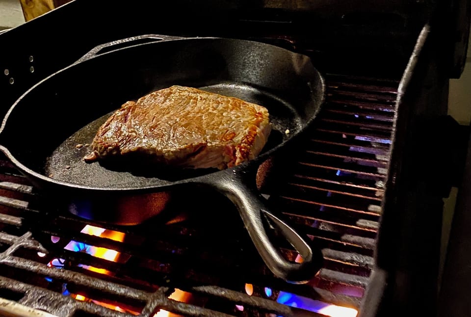 BBQ in back yard