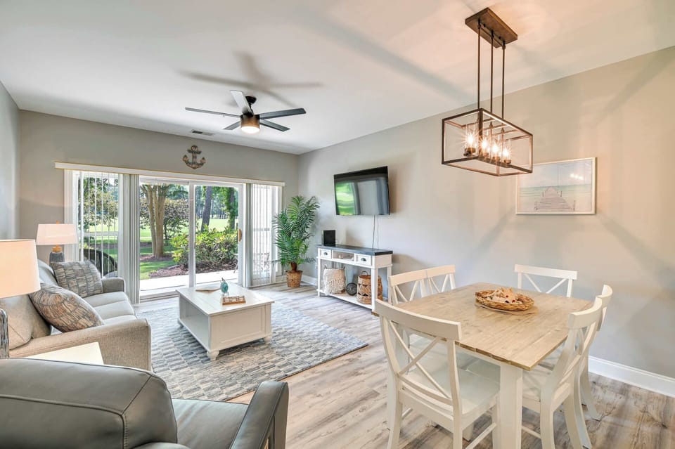 Bright and airy space with plush seating and a scenic view—perfect for relaxation!