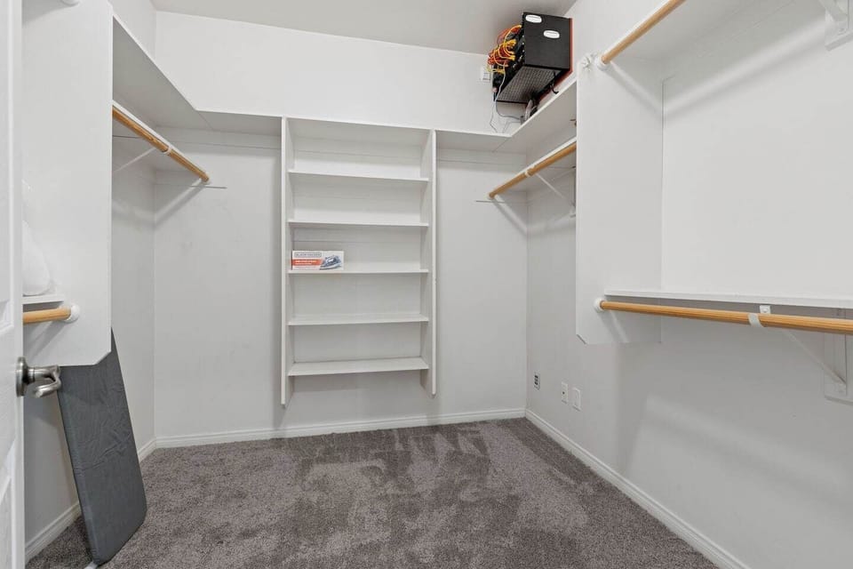 Master closet