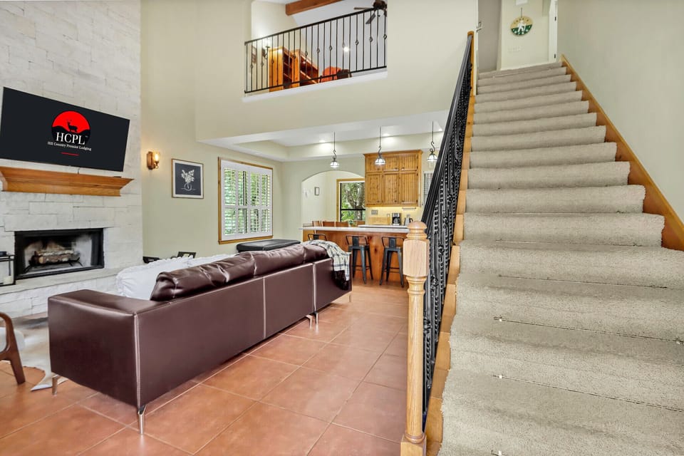 Upon entering the home