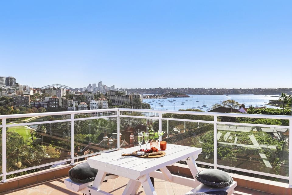 The spacious rooftop terrace offers picnic tables and plenty of room to enjoy the sunshine and outlook.