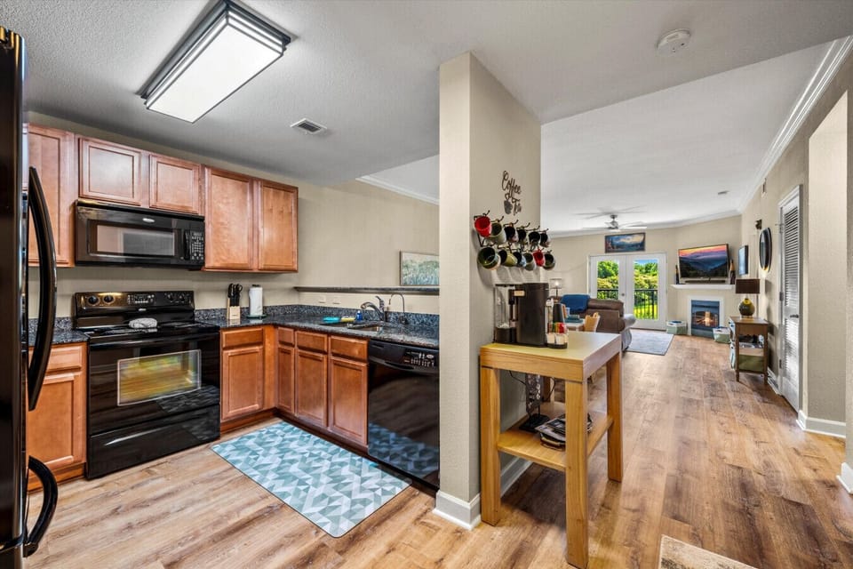 Fully Stocked Kitchen and Coffee Bar