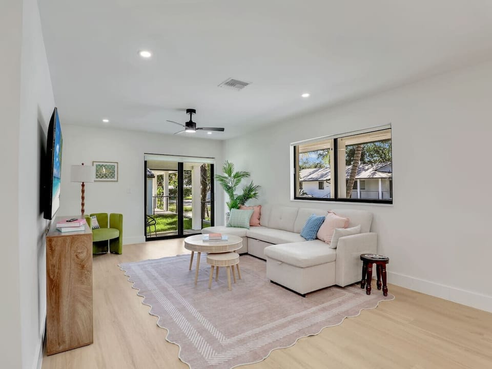 Living Room with Sofa Bed