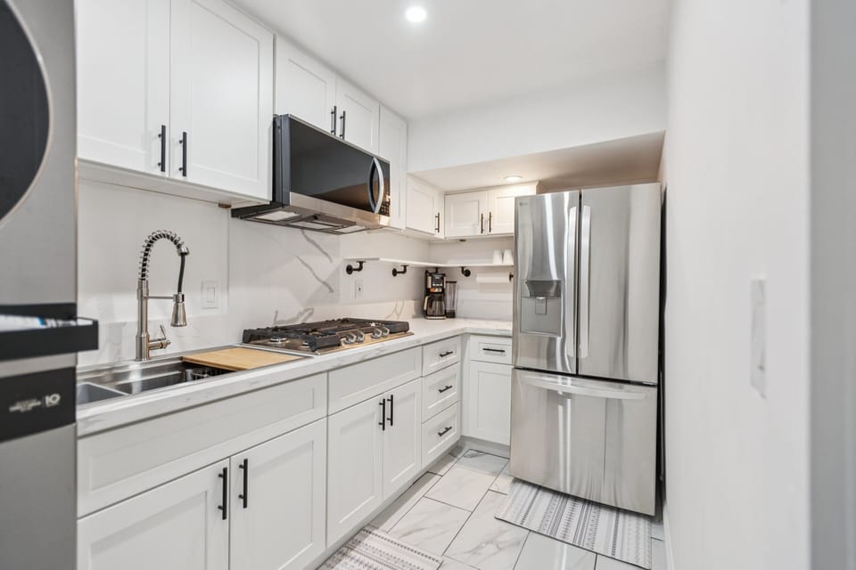 Indoors, Kitchen, Appliance, Refrigerator, Cooktop