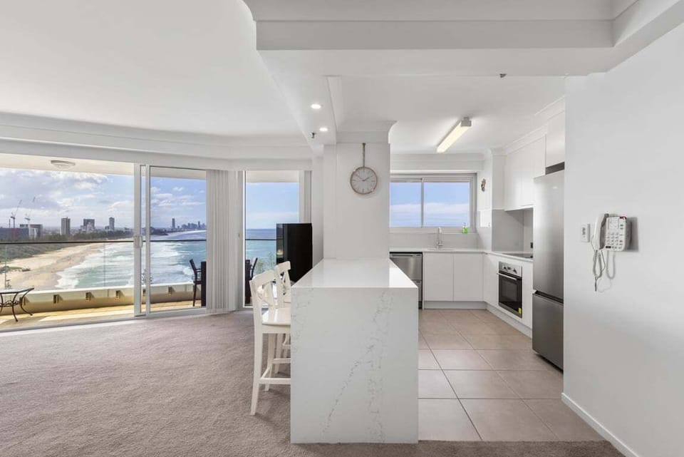 Bright interior design flows