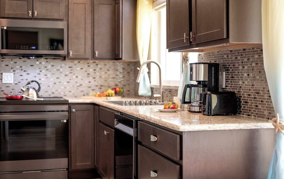 Kitchen with Stainless Appliances