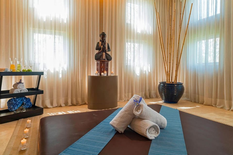 Breathe deep in a tranquil lounge designed for restoration.
