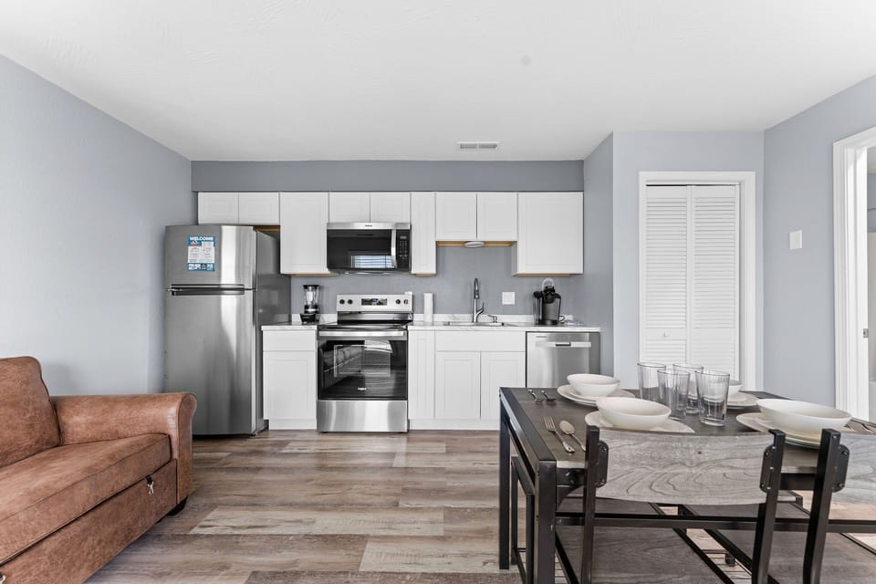 Kitchen / Living / Dining Area