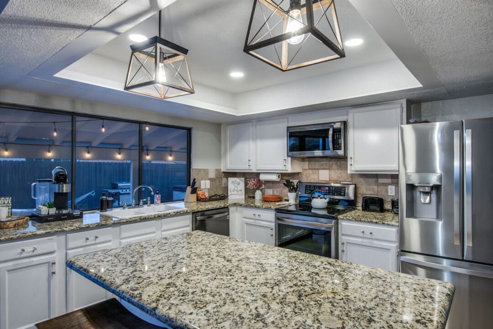 Gourmet kitchen with everything you need to cook