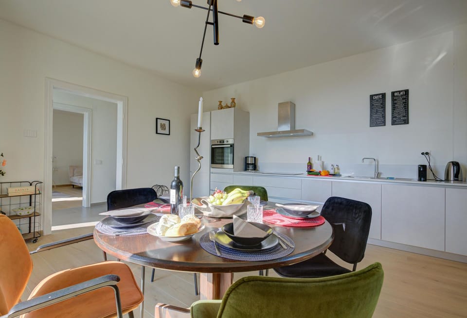Kitchen and dining area