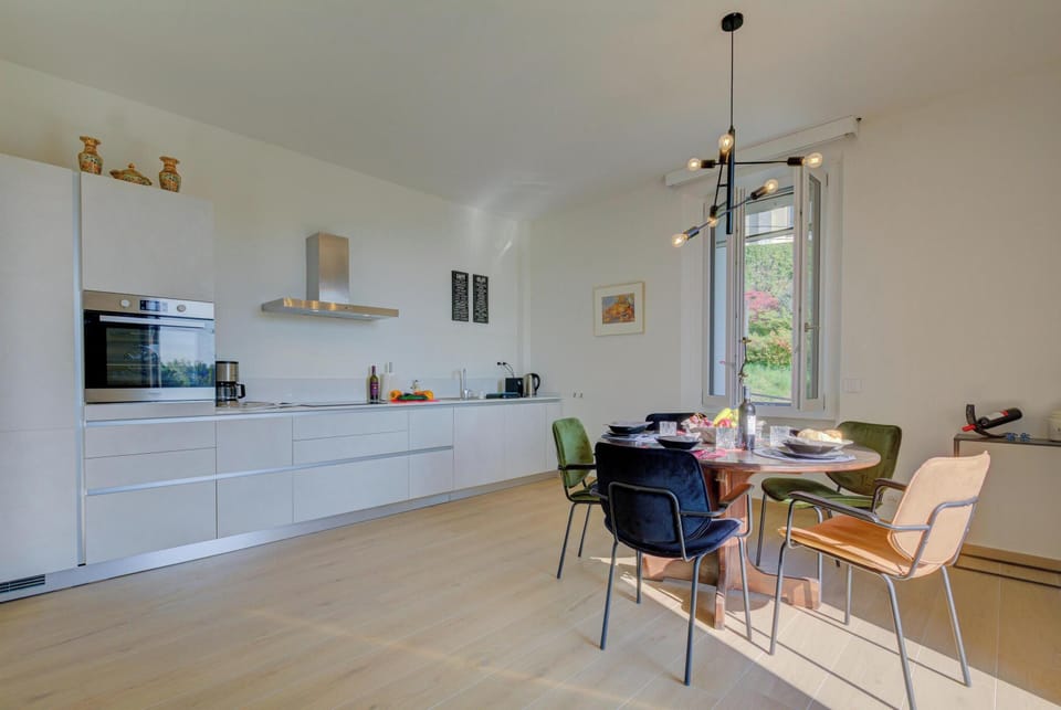 Kitchen and dining area