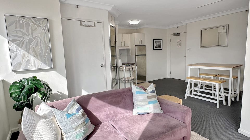 Living Area/Kitchen/Dining Area