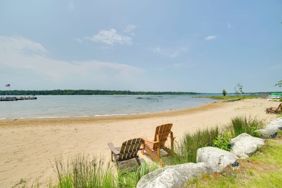 Cedarville Vacation Rental | 2BR | 1BA | 512 Sq Ft | 2 Steps to Enter