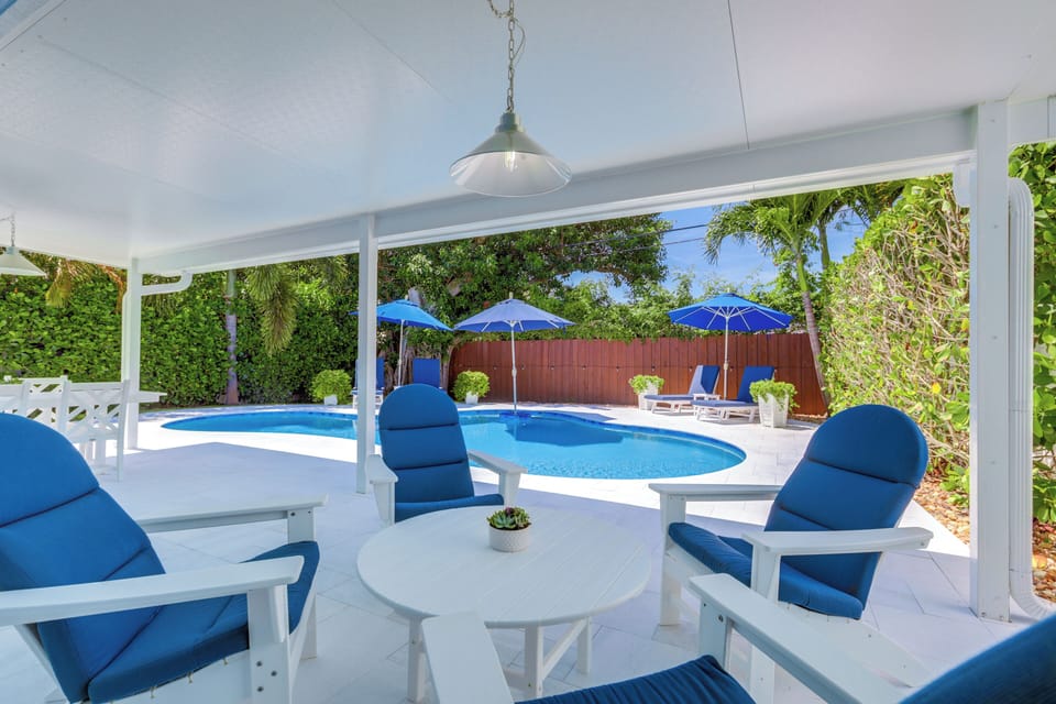 Furnished Patio | Single-Story Home | 3 Mi to Juno Beach Pier