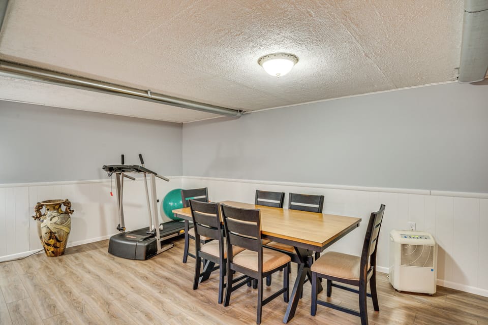 Dining Area | Exercise Equipment | Basement