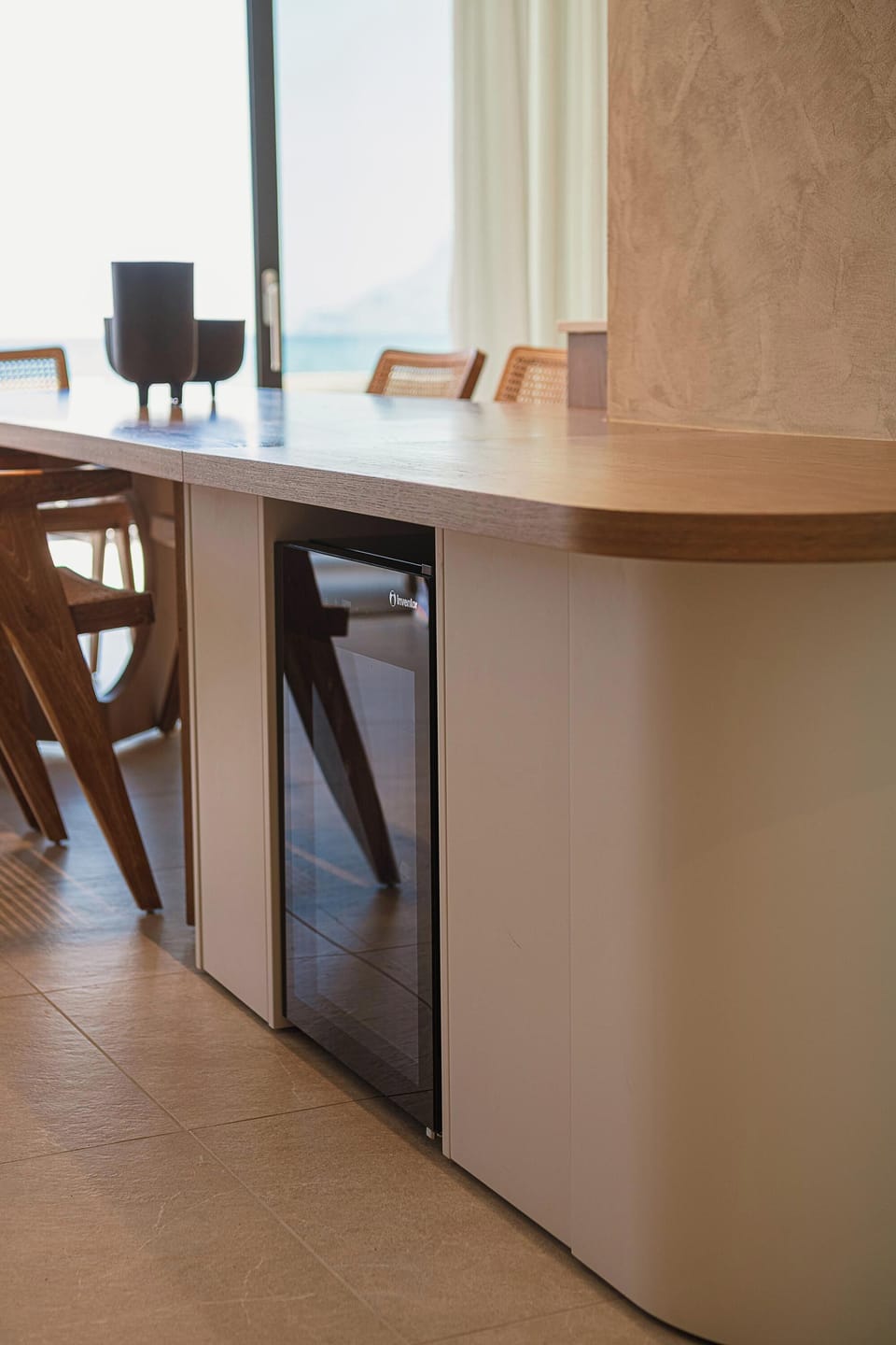 Wine fridge is available!