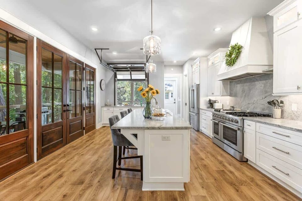 Chef's Kitchen with Screened Wraparound Porch