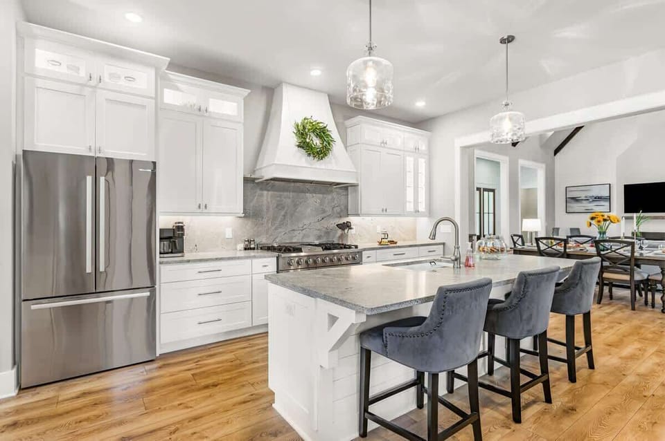 Chef's Kitchen with Screened Wraparound Porch