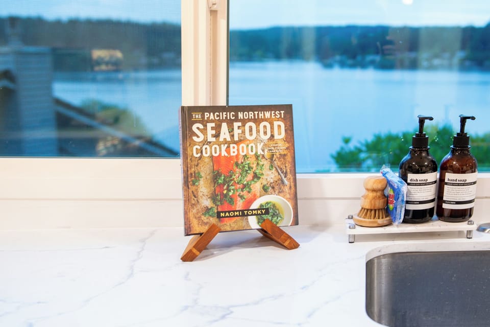 Enjoy the ocean view from your kitchen window and explore new recipes