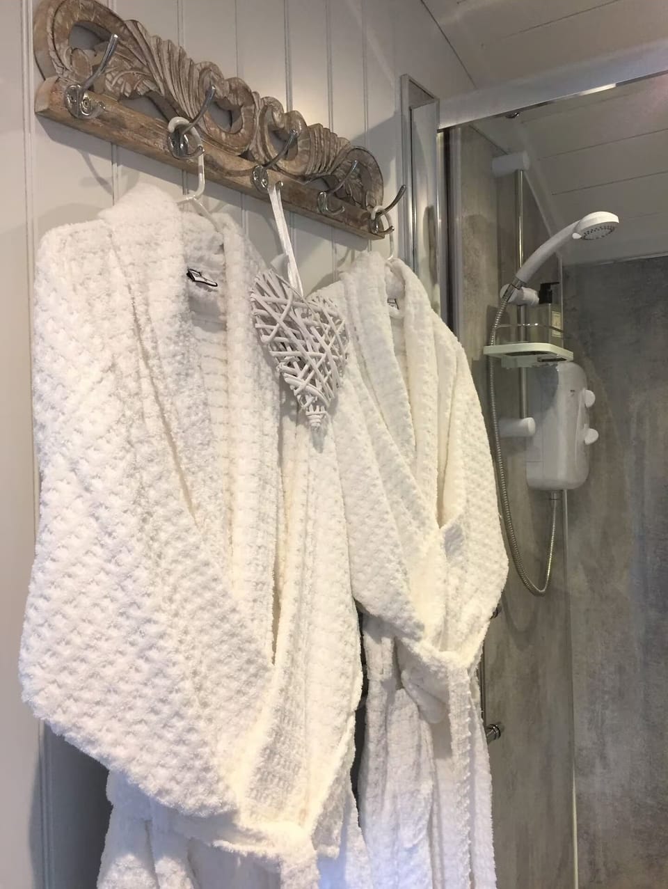 Fluffy robes to use