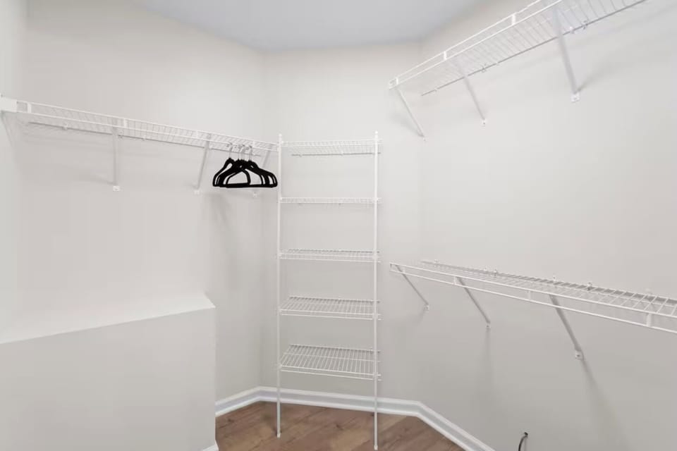 Master closet.