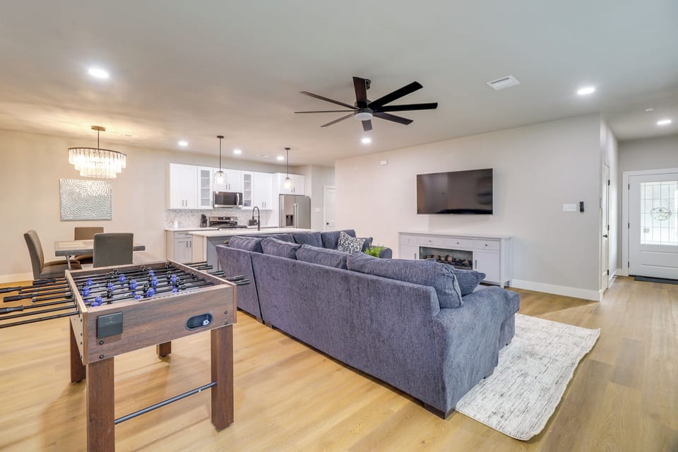 Living Room | Central A/C & Heat | 1st Floor